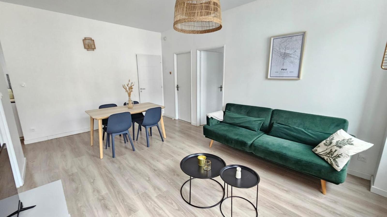Superbe Appartement 2 Chambres Au Coeur De Pau Dış mekan fotoğraf